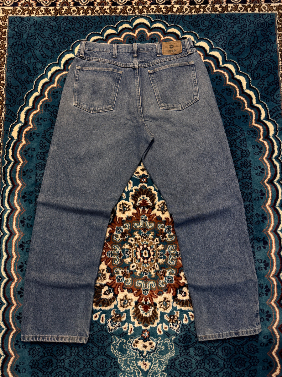 Wrangler Blue Relaxed Jeans - 34