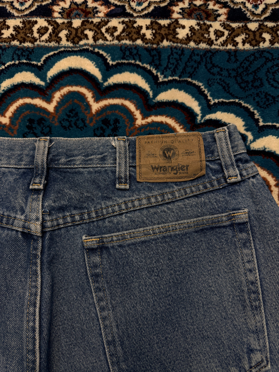 Wrangler Blue Relaxed Jeans - 34