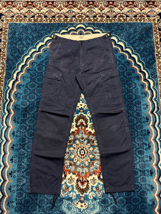 Carhartt WIP Navy Blue Aviation Pants - 28