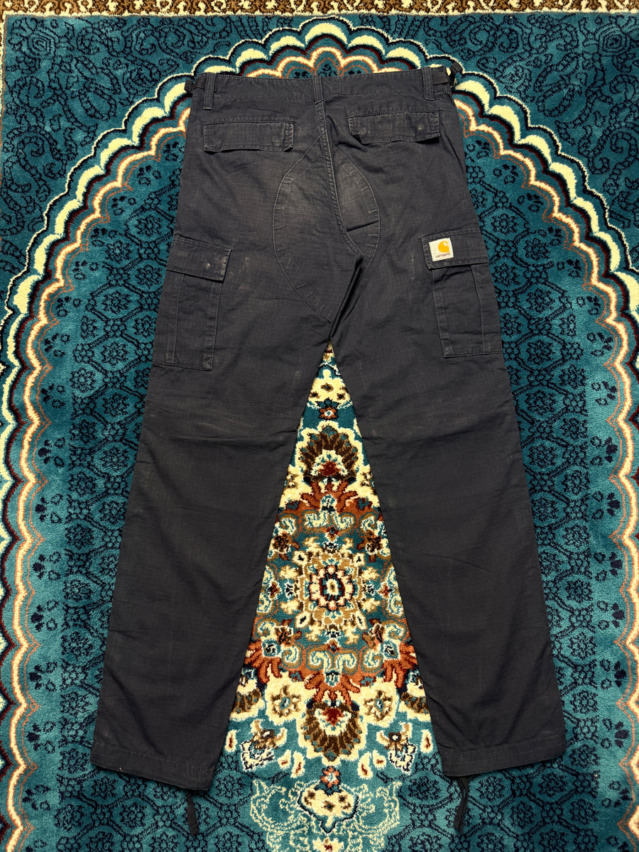 Carhartt WIP Navy Blue Aviation Pants - 28