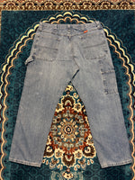 Wrangler Blue Dungaree Style Jeans - 36