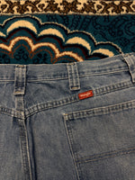 Wrangler Blue Dungaree Style Jeans - 36
