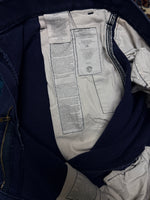 Carhartt Navy Blue Cotton Pants - 36