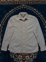 Hilfiger Denim Vintage Stripe Blue Shirt - L