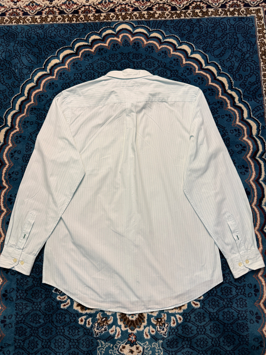 Tommy Hilfiger Stripe Sky Blue Shirt - L