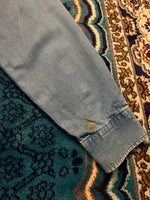 Lacoste Denim Style Blue Shirt Distressed - 39