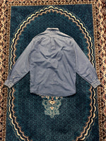 Lacoste Denim Style Blue Shirt Distressed - 39