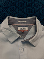 Hilfiger Denim Patterned Sky Blue Shirt - M