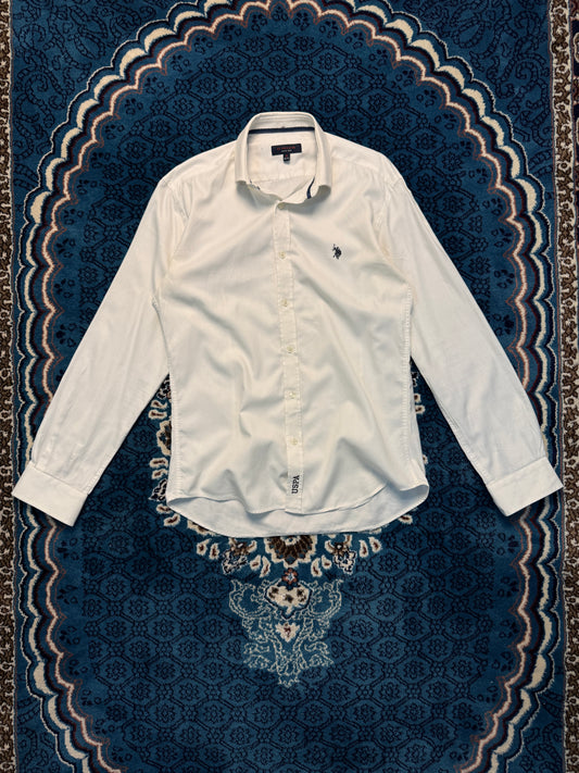 US Polo Assn. White Shirt - M