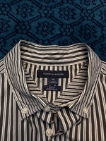 Tommy Hilfiger Stripe Grey Slim Fit Shirt - S