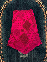 Marks & Spencer Pink Floral Paisley Tiered Midi Skirt - M