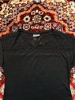 Yessica Black Sleeveless Beaded Top - M