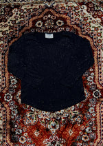 Old Navy Black Glitter Shirt - M