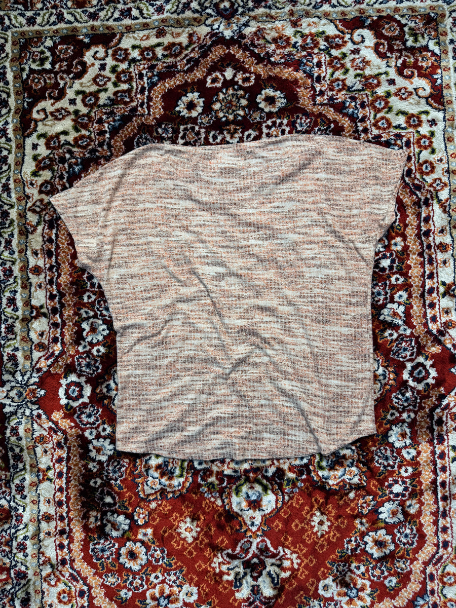 Laura Petites Orangish Brown Top - XS