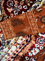 Style&Co. Orangish Brown Floral Blouse - XS