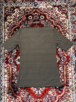 Ann Taylor Loft Brownish Green Geometric Pattern Blouse - M