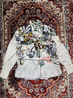 Masimmo Dutti White Silk Top - 8