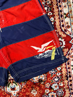 Polo by Ralph Lauren Blue & Red Swim Shorts - L