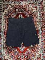 Dickies Brown Patterned Check Chino Shorts - 36