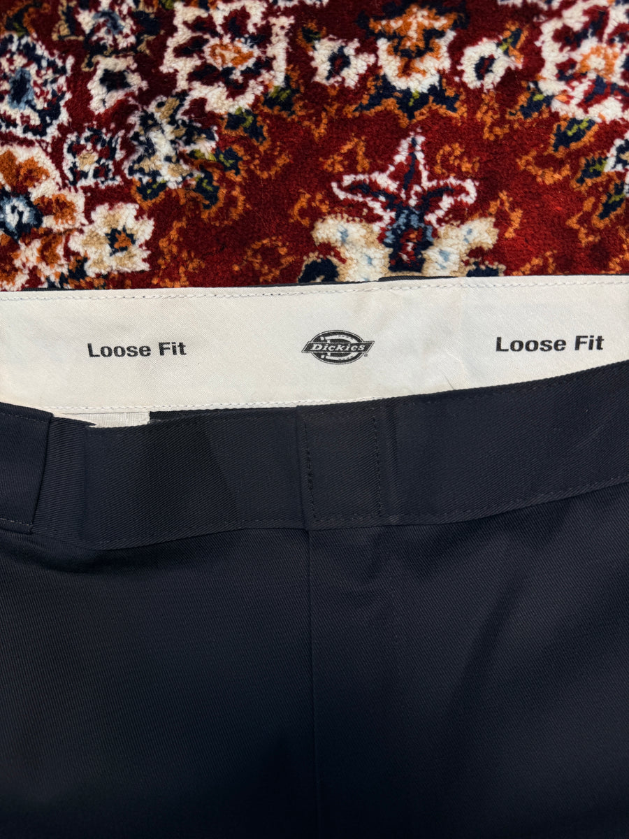 Dickies Black Loose Fit Tagged Chino Shorts - 42