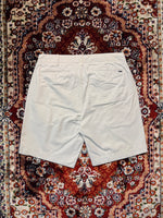 Polo Ralph Lauren White Straight Fit Pima Cotton Shorts - 32