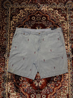 Polo Ralph Lauren Sky Blue Classic Fit Cotton Shorts - 42