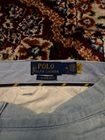 Polo Ralph Lauren Sky Blue Classic Fit Cotton Shorts - 42