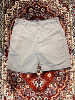 Polo Ralph Lauren Grey Relaxed Fit Cotton Shorts - 36