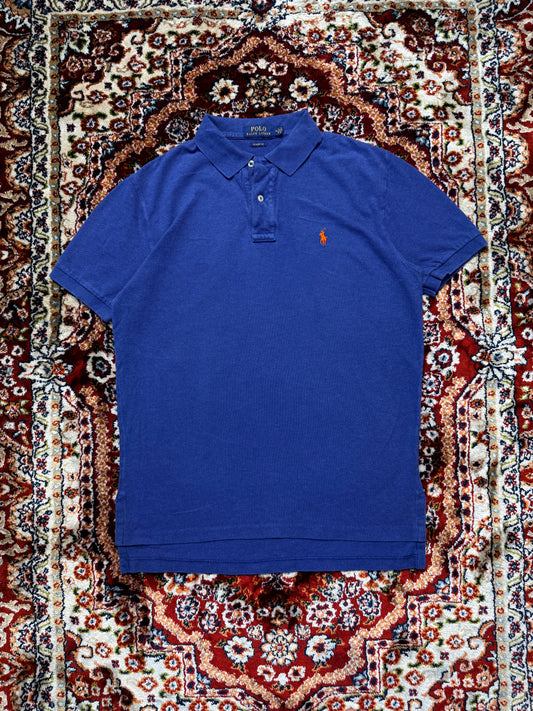 Polo Ralph Lauren Blue Classic Fit Polo Shirt - M
