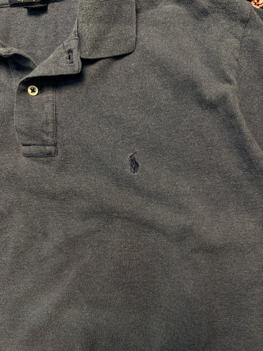 Polo by Ralph Lauren Bluish Grey Polo Shirt - M