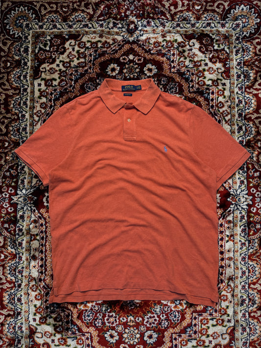 Polo Ralph Lauren Peach Classic Fit Polo Shirt - L