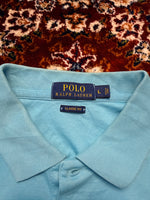 Polo Ralph Lauren Sky Blue Classic Fit Polo Shirt - L