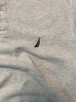 Nautica Light Grey Classic Fit Polo Shirt - L