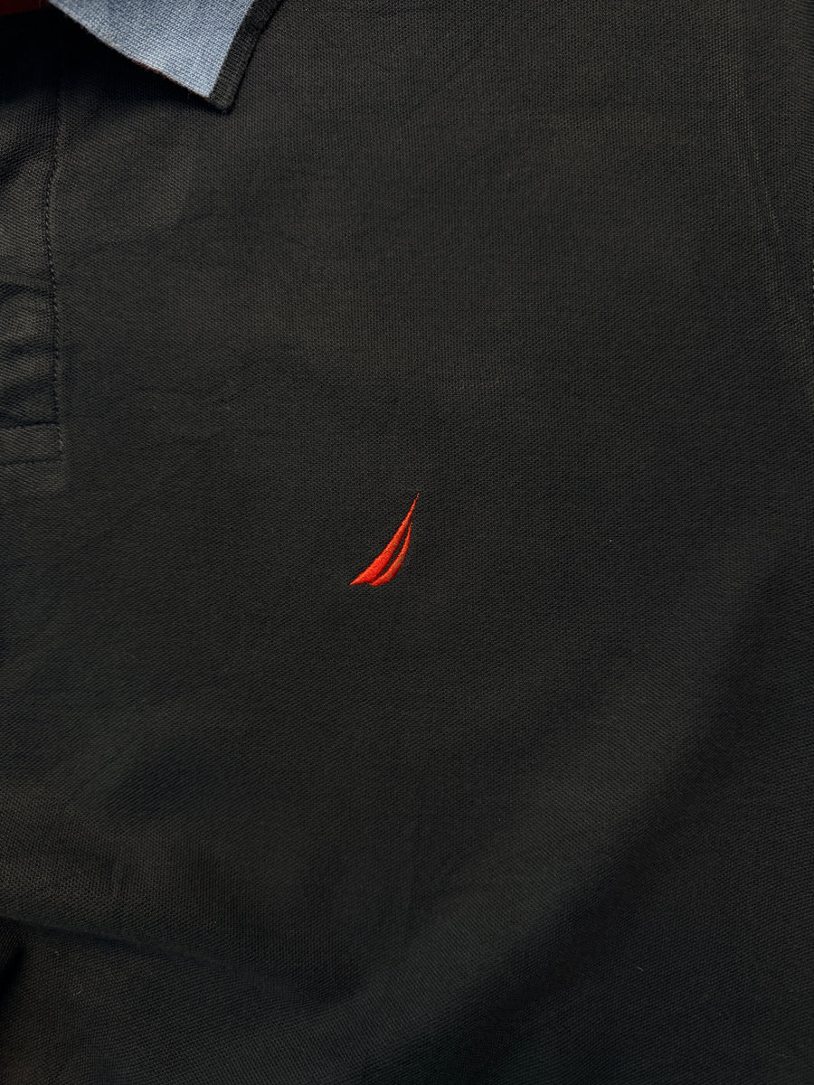 Nautica Navy Blue Polo Shirt - XL