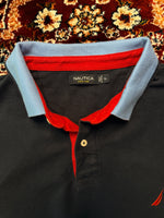 Nautica Navy Blue Polo Shirt - XL