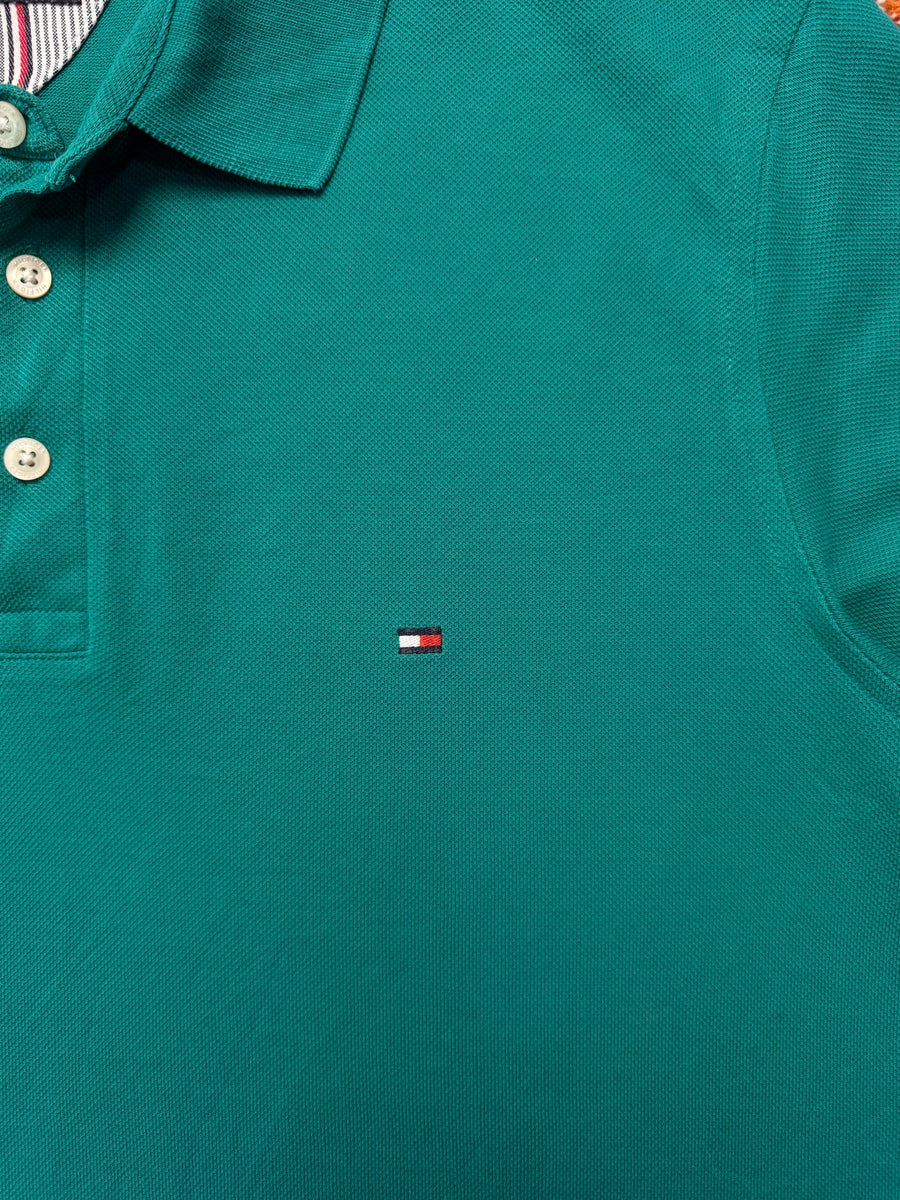 Tommy Hilfiger Green Vintage 1985 Slim Fit Polo Shirt - XL