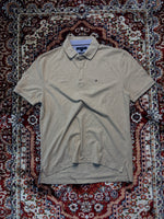Tommy Hilfiger Light Brown Classic Fit Polo Shirt - M