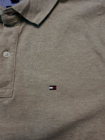 Tommy Hilfiger Light Brown Classic Fit Polo Shirt - M