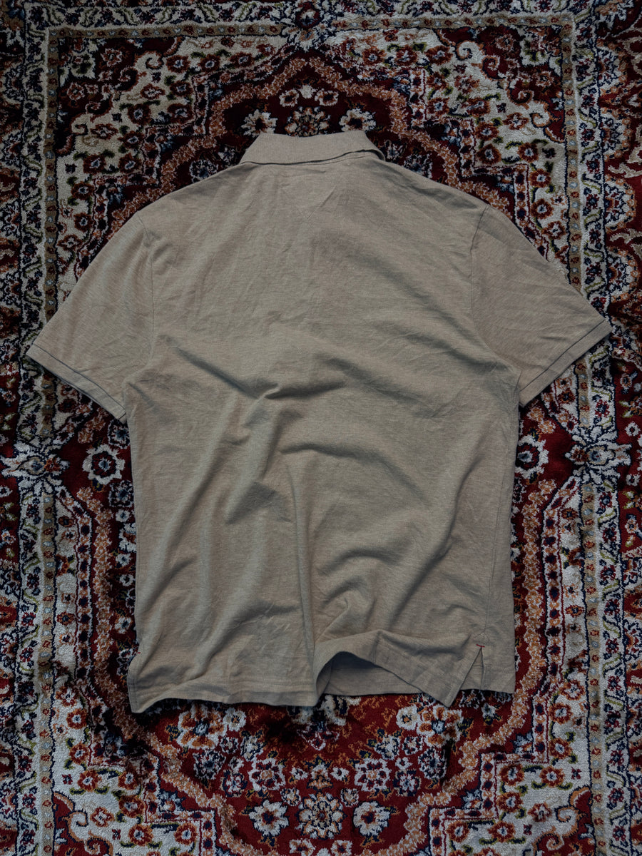 Tommy Hilfiger Light Brown Classic Fit Polo Shirt - M