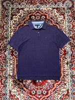 Tommy Hilfiger Purple Polo Shirt - L