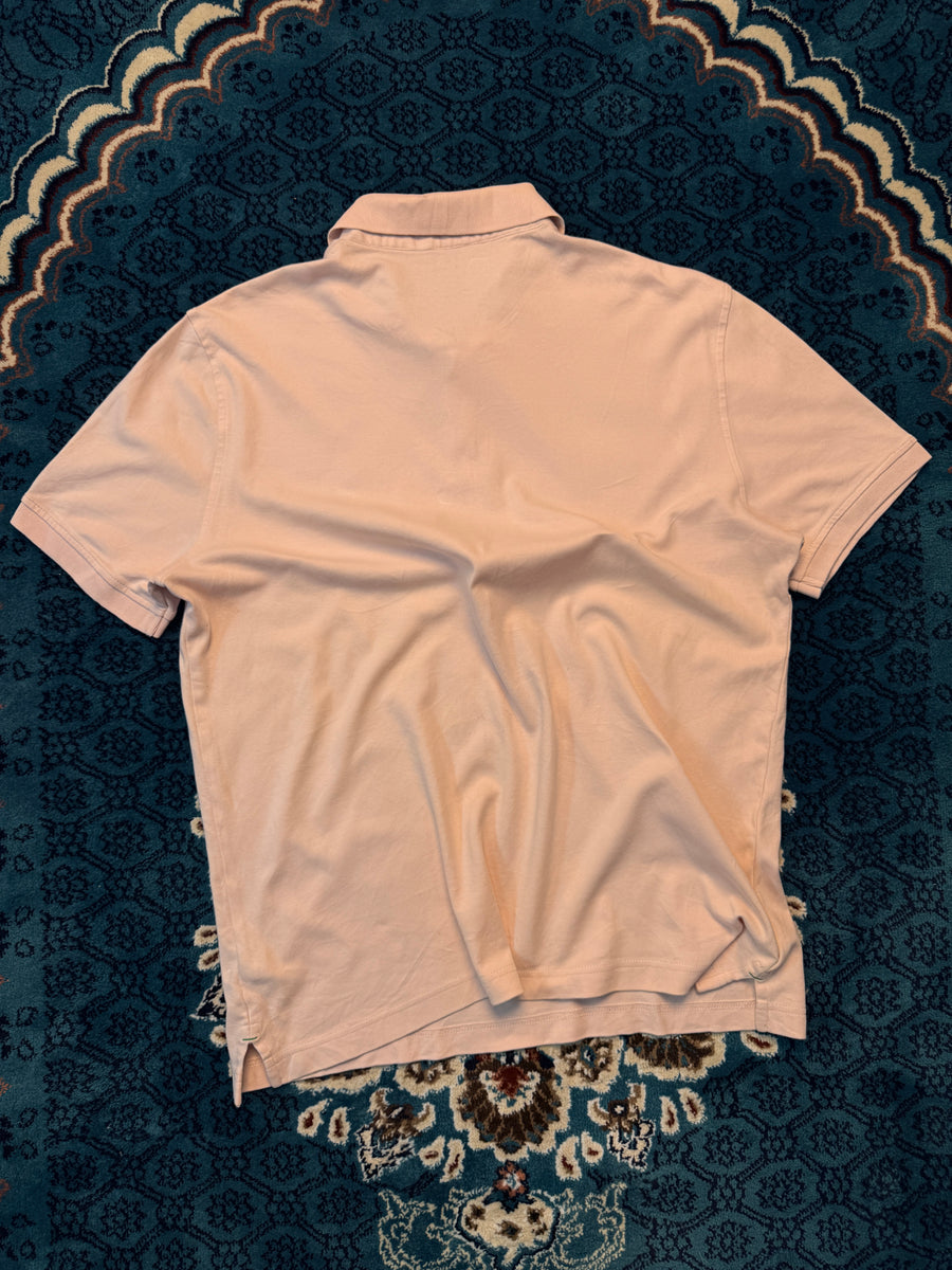 Tommy Hilfiger Light Pink Polo Shirt - L
