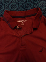 Nautica Maroon Polo Shirt - XL