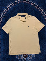 Nautica Yellow Polo Shirt - M