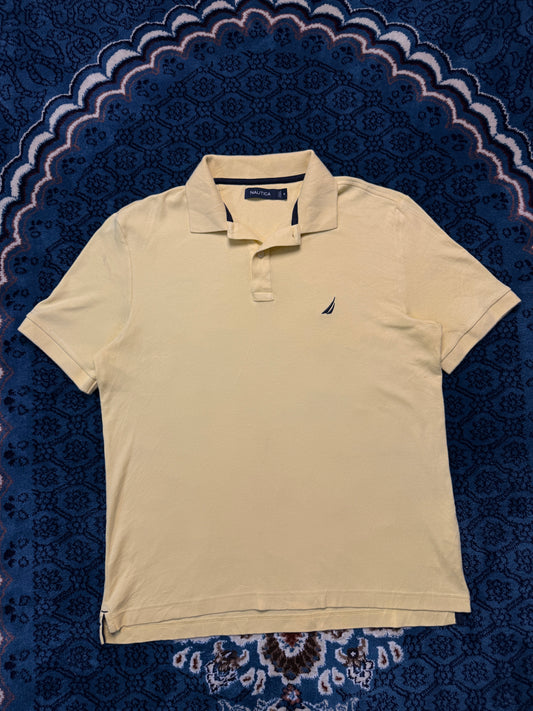 Nautica Yellow Polo Shirt - M