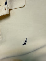 Nautica Yellow Performance Deck Polo Shirt - L
