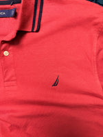 Nautica Salmon Pink Polo Shirt - XL