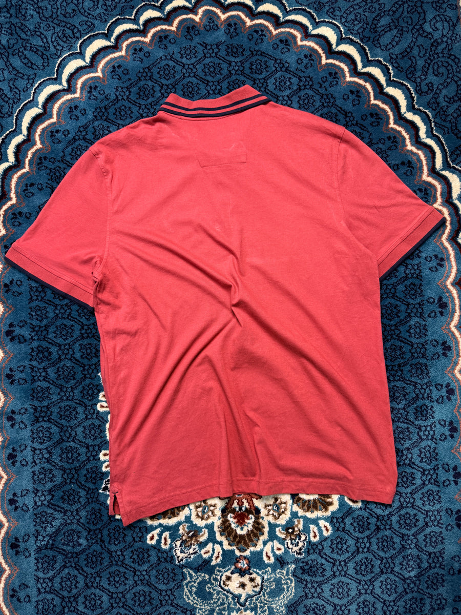 Nautica Salmon Pink Polo Shirt - XL