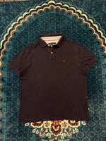 Tommy Hilfiger Navy Polo Shirt - M