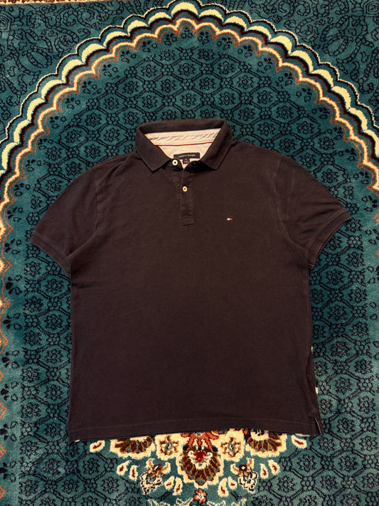 Tommy Hilfiger Navy Polo Shirt - M