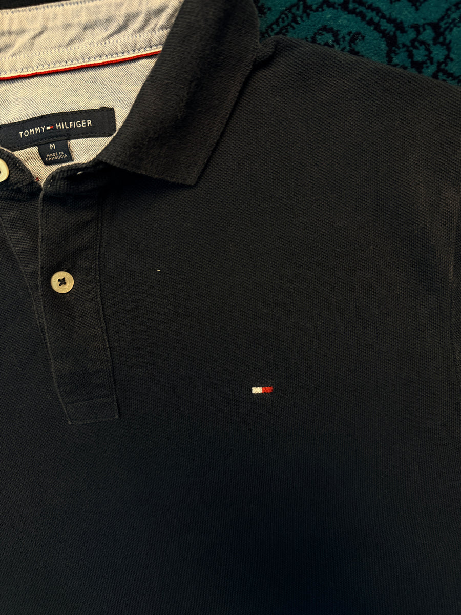 Tommy Hilfiger Navy Polo Shirt - M